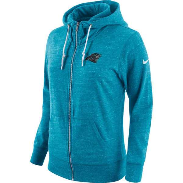 Women's Nike Panthers Fresh Logo Blue Full Zip Hoodie,We sell and wholesale Women's Nike Panthers Fresh Logo Blue Full Zip Hoodie on line form chian!